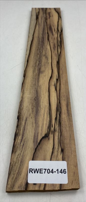 Fretboard Royal White Ebony, 520x85x10mm Unique Piece #146